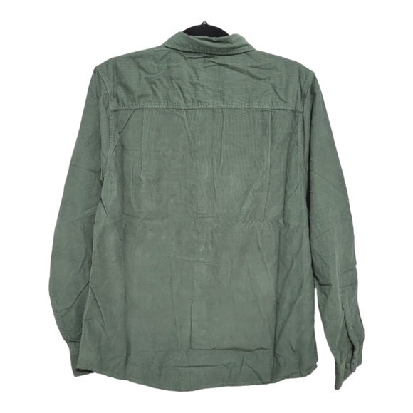 RVCA Freeman Cord Green Long Sleeve Size Small - Picture 4 of 8